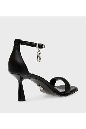 Steve Madden Black Women's Heeled Sandals Sandals