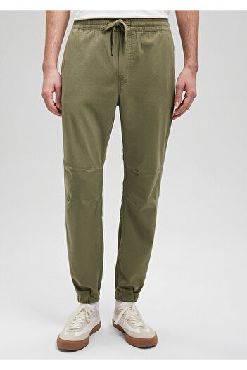 Mavi Beli Lastikli Yeşil Jogger Pantolon 000169-71559