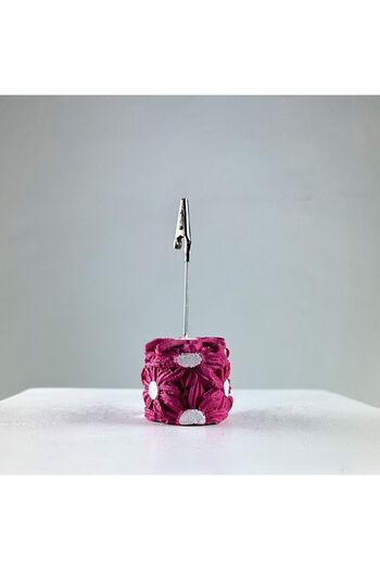 Melouro Fuchsia Daisy Note Holder