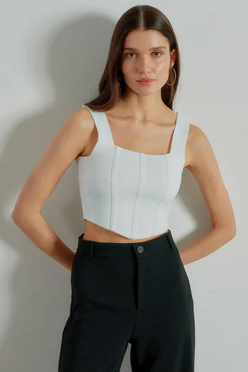 Laluvia Ecru Corset Athlete