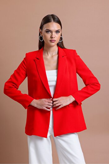 Tangül&Ali'S Moda Evi Red Blazer Jacket
