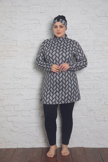 DONEX Μαγιό Hijab Lycra με Πλήρως Κάλυμμα