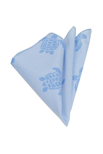 Exve Exclusive Μαντήλι με γιακά με σχέδιο χελώνας μπλε Caretta Caretta