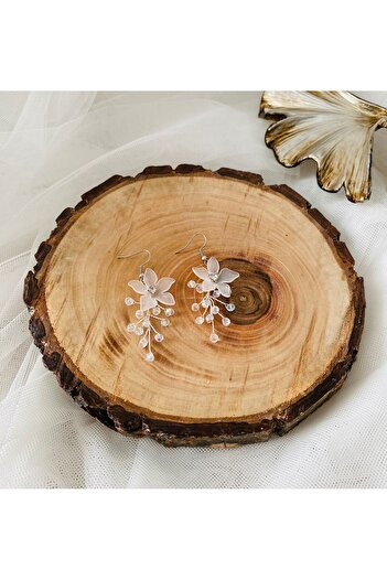 Merio tasarım Earrings Beaded Handmade And Daisy Earrings