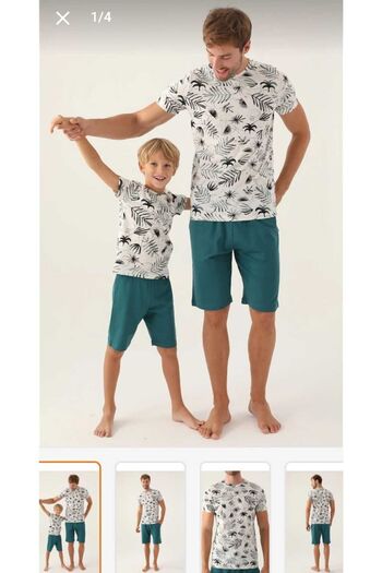 Arnetta Father Son Prices Different - Pyramid Pajama Set