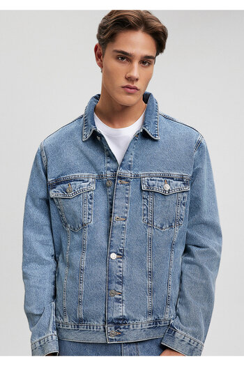 Mavi Ray College Hazy Indigo Blue Jean Jacket 0110273-85373