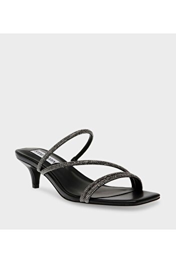Steve Madden Black Women's Heeled Sandals Sandals