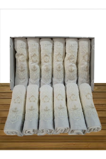 Sonem Çeyiz 6-Piece Luxury Hand and Face Towels - Engagement Bundle Towel 0050