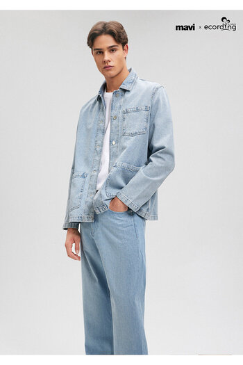 Mavi Τζιν Μπουφάν Victor Light Blue - Mediterranean0110383-86618