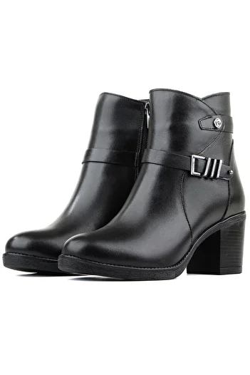 Pierre Cardin 54067 Μοντέλο - Γυναικείες μπότες με τακούνι από γνήσιο δέρμα με φερμουάρ