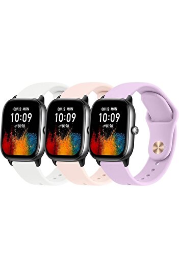 Nezih Case Amazfit GTS 4 / GTS 4 Mini / GTS 3 / GTS 2 / GTS 2e / GTS 2 mini / GTS Compatible 3-Piece Cord Set