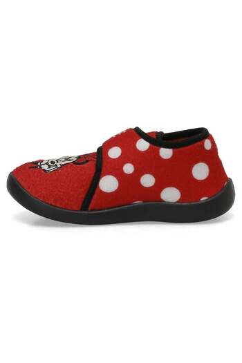 Disney Mickey Mouse Mickey Mouse Bese 4PR Kırmızı Çocuk Kreş Ev Ayakkabısı