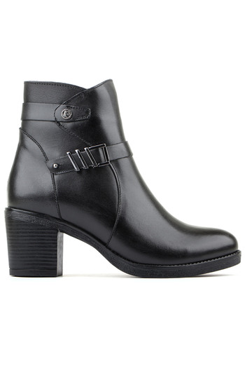 Pierre Cardin 54067 Μοντέλο - Γυναικείες μπότες με τακούνι από γνήσιο δέρμα με φερμουάρ