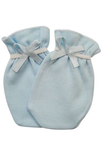 Sevi Bebe 153 Tulle Gloves Blue
