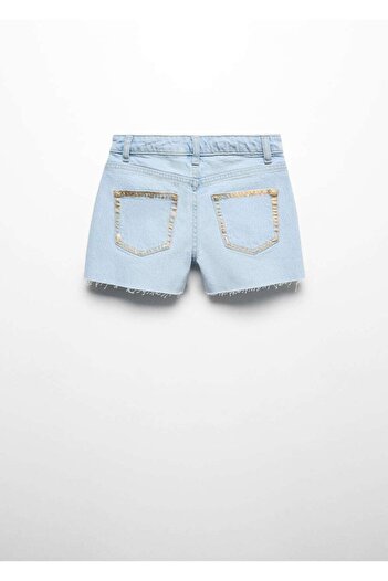 MANGO Kids Blue Shorts for Kids
