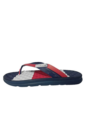 GEZER Navy Blue-red Men's Casual Slippers - Flip Flops, gzerr320-99