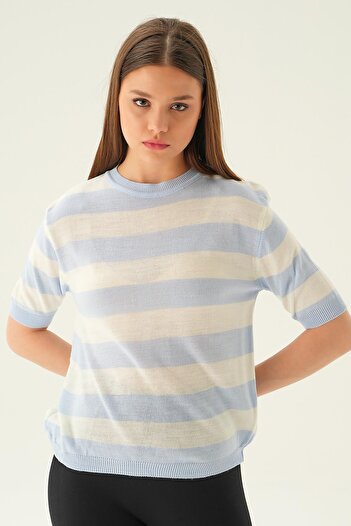 Rays Μπλουζάκι Baby Blue 1461 ριγέ