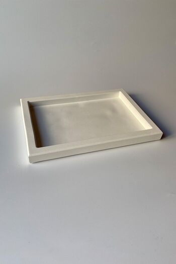 sin istanbul Rectangular Decorative Plate White