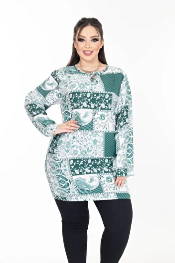 mervemoda Summer Viscose Women's Tunic - Woven