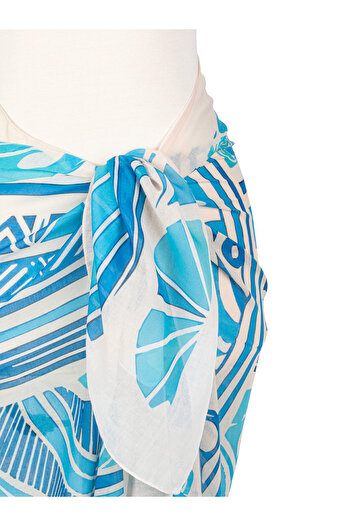 AQUABERRY Patterned Large Pareo 140X140 cm |   Beach Clothing - Vibrant Patterned, Anti-Wrinkle and Practical