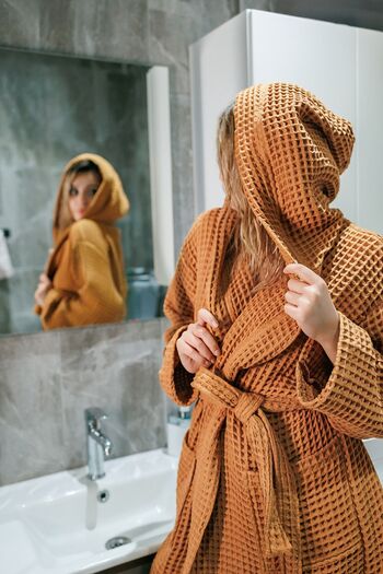Denia Home Textile Waffle Bathroom