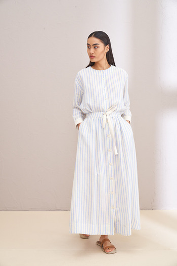 Kuaybe Gider LUCINE 3059 Model Blue Skirt