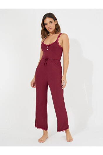 Take Two By Styli Lace Cami Top & Pyjama Set