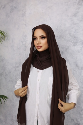 Diella Practical Ninja Bonnet Chiffon Shawl - Neck Collar