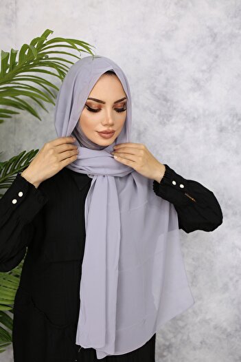 Diella Practical Ninja Bonnet Chiffon Shawl - Neck Collar