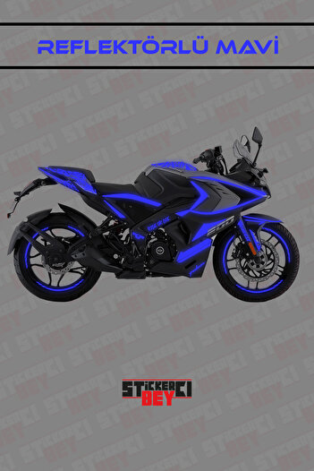 STİCKERCI BEY Set de autocolante RS 200 - Set complet de piese, set de autocolante tăiate cu folie
