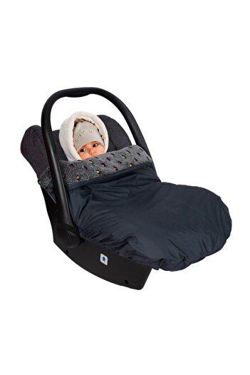 Sevi Bebe Bebek Gri Lüks Ana Kucağı Battaniyesi