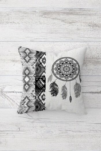 on the clouds Dream Catcher - 4-Piece Ethnic Embroidered Table Change Ranir Set