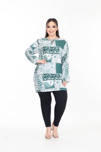 mervemoda Summer Viscose Women's Tunic - Woven