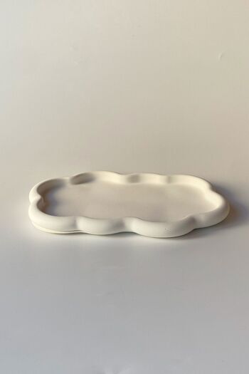 sin istanbul Cloud Plate White