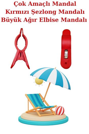 Manken İstanbul 4 Pieces Deluxe Large Size Beach Towels - Latch & Fixer, Multi-Purpose