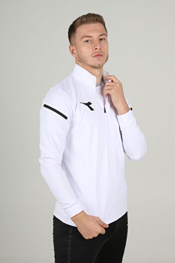 Diadora Alto Training αθλητική φόρμα μονόχρωμη λευκή