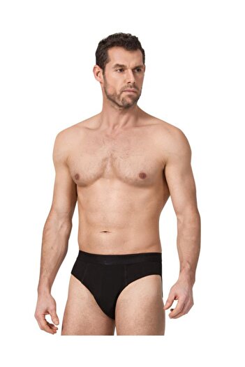 Namaldı Men's Black Ribbed Slip