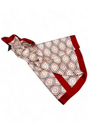 Akel 75x185 Patterned Alpha Silk Shawl