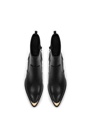 İpekyol Heeled Boots with Metal Toe