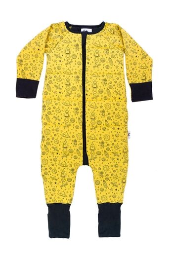 Owli Unisex Baby Yellow Sleeping Bag 2.7 Tog Space
