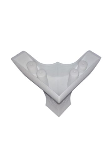 Adem Koç 10 cm Legătură Decorativă Mobilier Picior Alb 4 buc