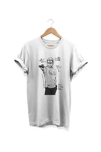 remonz Yusuf Vertical Paris Olympic Games Printed T-Shirt - Regular Fit