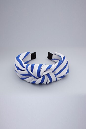 Modex Blue and White Striped Crown