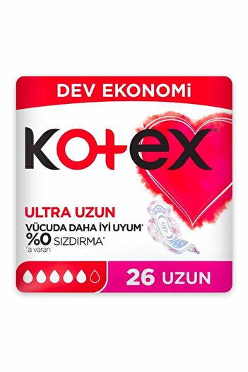 Kotex Giant Economic Pad Ultra Long 26 Pack