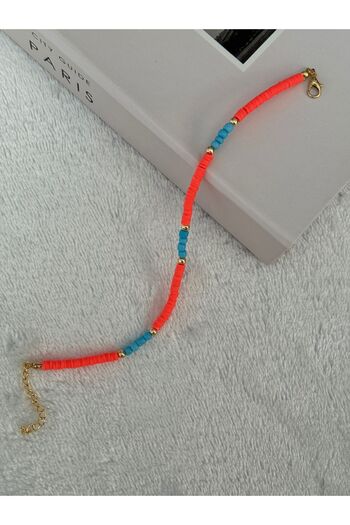HERCY Fimo Boncuklu Halhal | Renkli Halhal | Fimo Halhal
