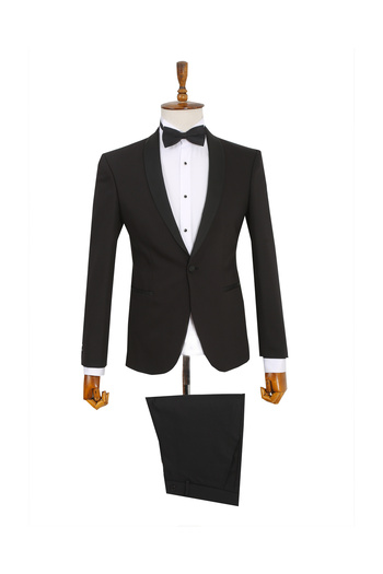 ACTUAL Black CLOTH Suit - 4027-3 Model 01