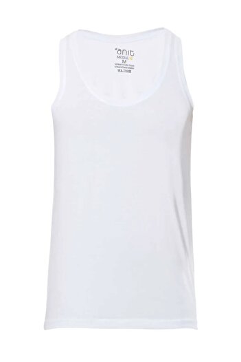 Anıt Men's Modal Lycra Strappy Tank Top - 5 Pieces, 47% Cotton, 47% Modal, 6% Lycra