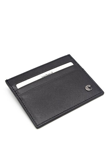 Cacharel Wint Unisex Чорний шкіряний гаманець - 0244W17