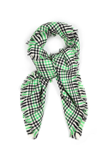 İpekyol Plaid Pattern Scarf