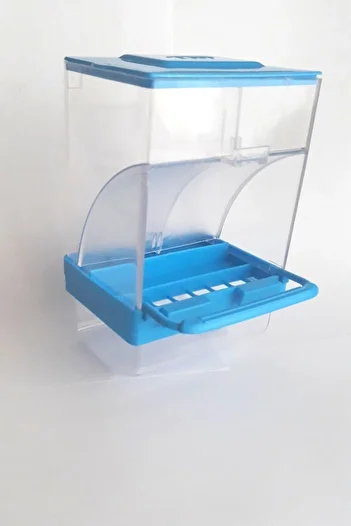 T-Pet Double Compartment Smart Food Bowl Blue